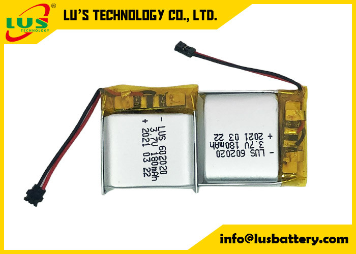 LiPo-Batterie LP602020 3,7V 180mAh für Flying Spinner Li-Polymer-Batterie mit hoher Energiedichte LP602020