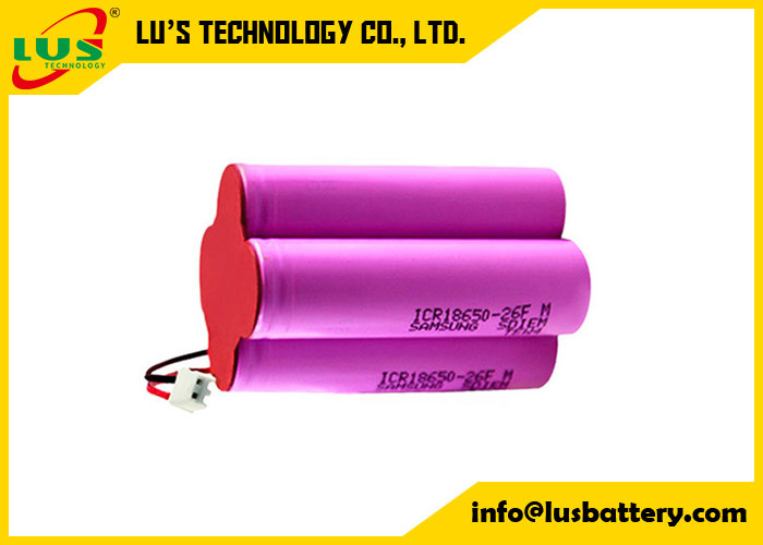 11.1v 2200mah 24.42wh 18650 Li-Ionen-Batterie angepasst 18650 12V 2.2Ah Li-Ionen 11.1v 2200mah