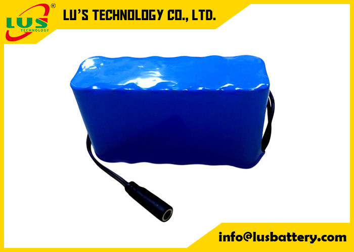 Lithiumbatterie 12v 9600mAh 3S3P 18650 Lithium-Ionen-Batteriepack tragbarer wiederaufladbarer Gleichstromanschluss
