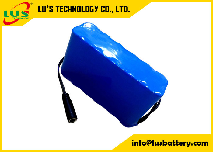 Lithiumbatterie 12v 9600mAh 3S3P 18650 Lithium-Ionen-Batteriepack tragbarer wiederaufladbarer Gleichstromanschluss