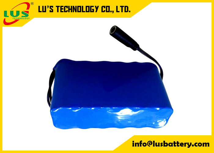 Lithiumbatterie 12v 9600mAh 3S3P 18650 Lithium-Ionen-Batteriepack tragbarer wiederaufladbarer Gleichstromanschluss