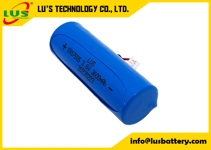 ER17505 Größe A 3.6V 3.6Ah Nicht wiederaufladbare Batterie 17505 ER17505 Li-SOCl2 Zylinderbatterie