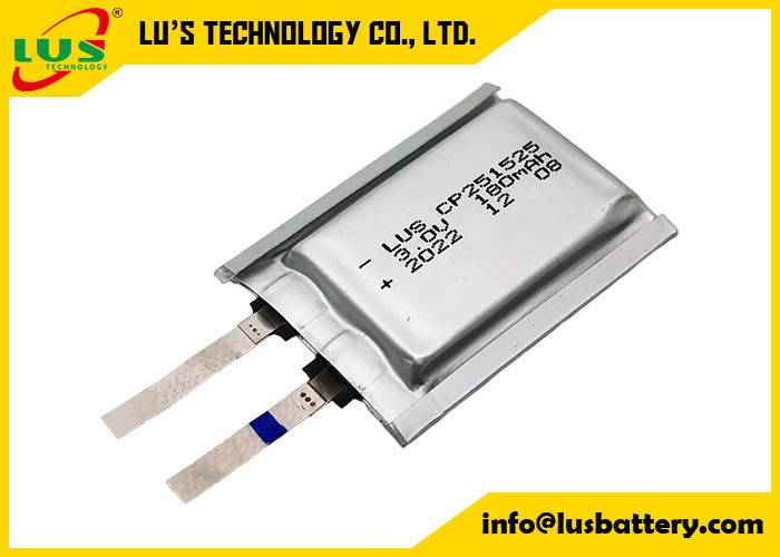 LiMnO2 Ultra Dünnzelle 3V CP251525 Batterie 150mah Lithium-Mangandioxidzelle 3,0 Volt Batterie
