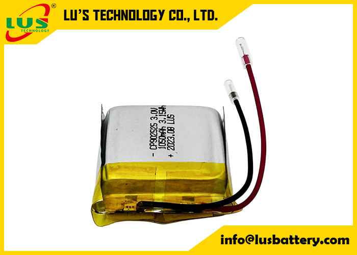 CP902525 Lithium-Mangandioxid 3V Taschenbatterie 3,0v 1050mah CP1002525 Nicht wiederaufladbare dünne Batterien
