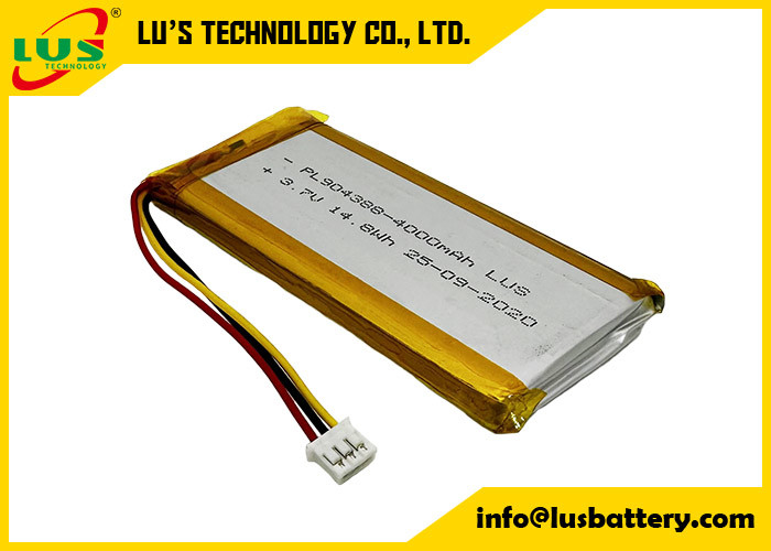 3.7 Volt 4000mAh Wiederaufladbare Batterie LP904388 Li-Ionen-Batterie 4000mAh 3.7V Wiederaufladbare Lithium-Polymer-Ionen-Batterie