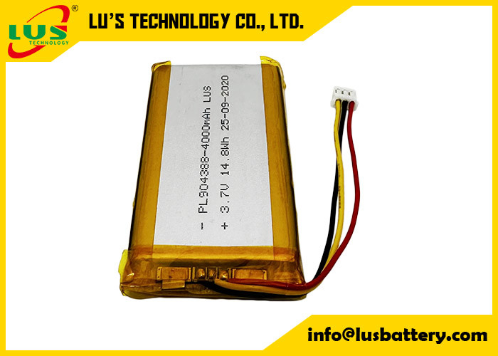 3.7 Volt 4000mAh Wiederaufladbare Batterie LP904388 Li-Ionen-Batterie 4000mAh 3.7V Wiederaufladbare Lithium-Polymer-Ionen-Batterie