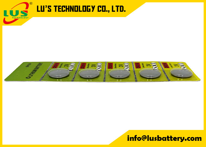 Lithium Button Cell CR2016 Lieferungen 3V Lithium Coin Cell Batterie CR2016 5 Stück Blistcard Pack