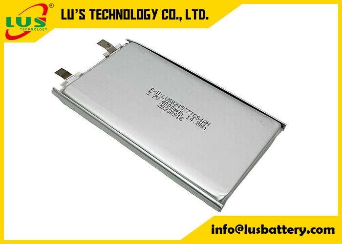 3.7V 4000mAh LP824577 Lipo-Batterie Wiederaufladbare Lithium-Polymer-Ionen-Batterie PL824577 4ah 3.7V Lipo-Batterie