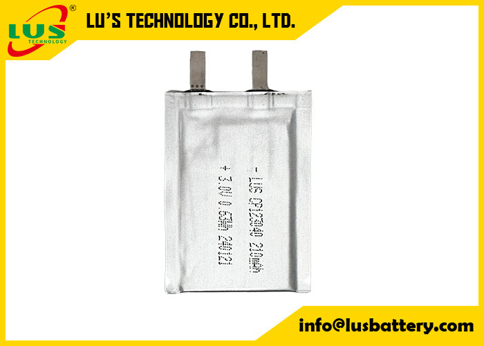 Cp123040 Ultra Thin Primary Lithium Battery 3,0 Volt 210mAh Li-Mno2-Batterie Anpassung