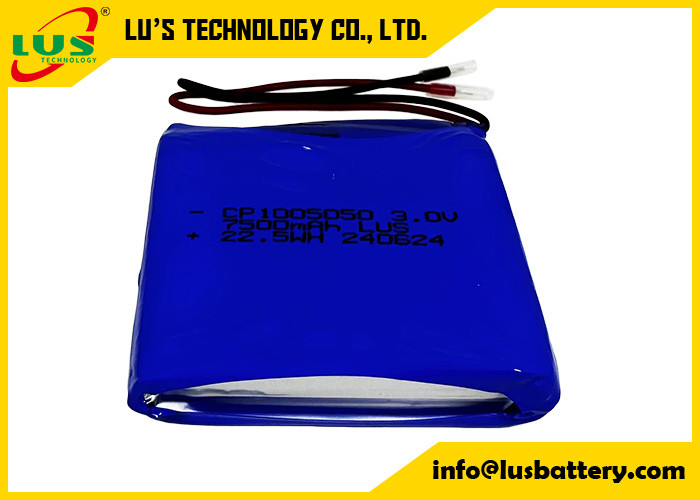 LiMnO2 Ultra-dünne Zelle 3V CP1005050 Batterie 7500mah Lithiumbatterie OEM für ESL-Etiketten