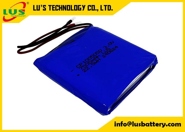 LiMnO2 Ultra-dünne Zelle 3V CP1005050 Batterie 7500mah Lithiumbatterie OEM für ESL-Etiketten