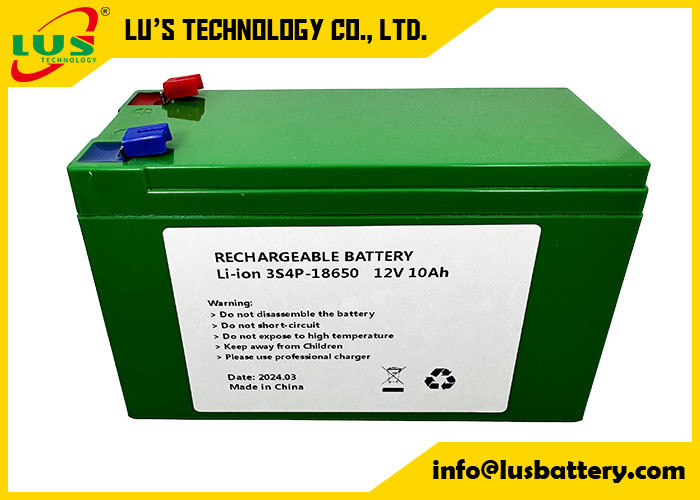 12-Volt 10Ah Batteriepaket OEM 12V10AH wiederaufladbare Lithium-Batterie entspricht Blei-Säure-Batterie