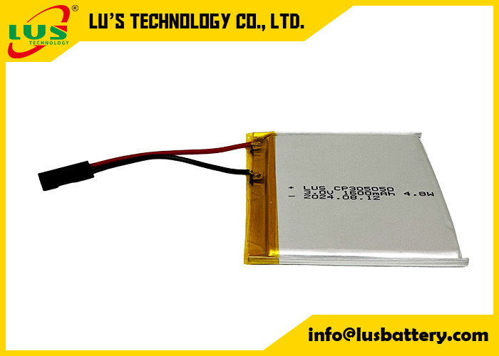 CP305050 Primäre Lithium-Flachbatterie Zelle für elektronische Regaletiketten Lithiumbatterie 3v 1600mah