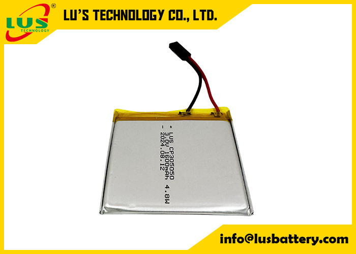 CP305050 Primäre Lithium-Flachbatterie Zelle für elektronische Regaletiketten Lithiumbatterie 3v 1600mah