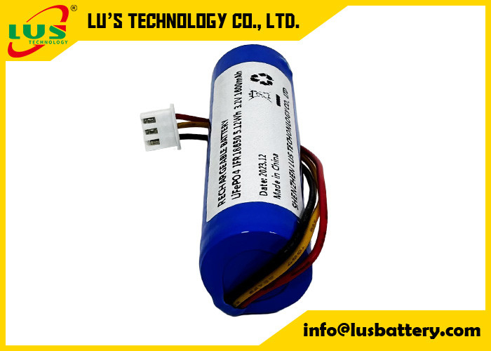 LiFePO4-Batterie IFR18650 3.2V 1100mah 30C Hochleistungs-Lithiumbatterie 3,2 Volt 1,1ah LFP18650