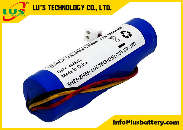 LiFePO4-Batterie IFR18650 3.2V 1100mah 30C Hochleistungs-Lithiumbatterie 3,2 Volt 1,1ah LFP18650