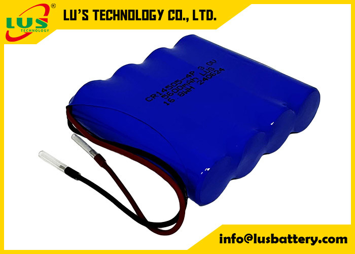AA-Batterie CR14505-4P Primär Lithiumbatterie CR14505 3,0 Volt 5600mah Anpassungen