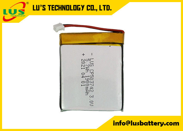 CP503742 3V 1900mAh Spezialisierte Dünnzell-Lithiumbatterie 3 Volt Flach-Lithiumbatterie 3V CP503742