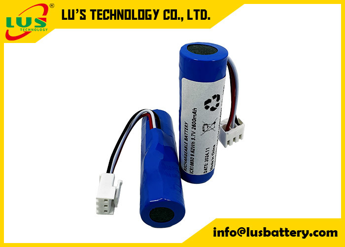 18650 2600mAh Lithium-Ionen Wiederaufladbare Zelle 3.7Volt 18650 2600mAh Lithiumbatterie 1S1P OEM