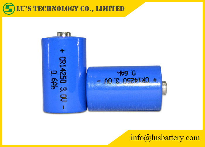 Wegwerfbatterie der Größe 1/2AA 600 Milliamperestunde CR14250 3V der Lithium-Batterie CR14250 für Taschenlampe