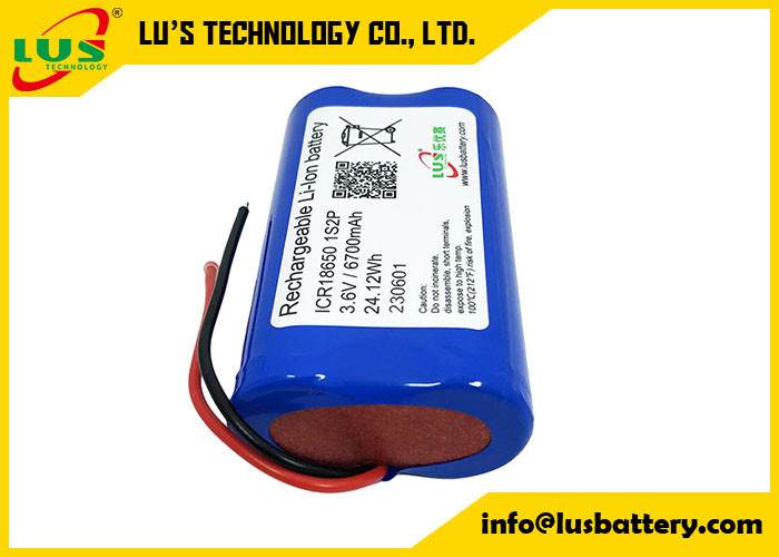 Wiederaufladbare 18650 32700 Batterie 3.6V 1s1p 6000mAh Zylindrische Li-Ionen Batteriepaket OEM