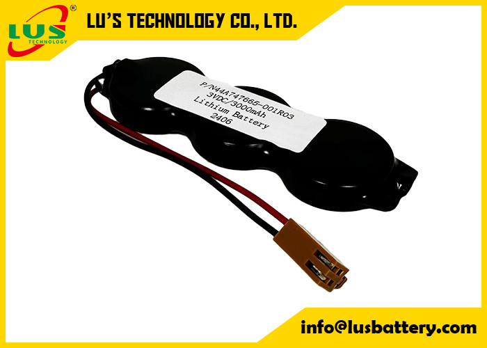 Leistungsmodul Batterie 3PCR2477 3VDC Lithiumbatterie P/N44A747665-001R03 3000mah Zellpackung