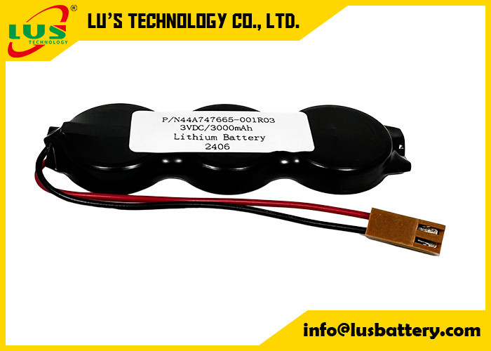 Leistungsmodul Batterie 3PCR2477 3VDC Lithiumbatterie P/N44A747665-001R03 3000mah Zellpackung