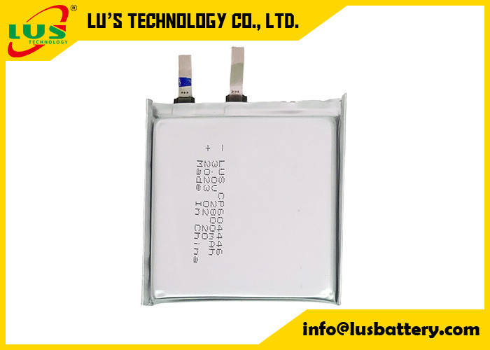 Cp604446 Limno2 Taschenzelle 3,0 Volt 2800mah Lithiumbatterie Cp604446 Primärzellenbatterie