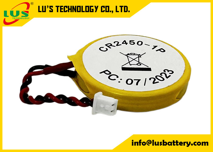 Lithium-Münzenbatterien CR2450 3v 600mah Lithium-Münzenzellenbatterie für elektronische Etiketten OEM-Service