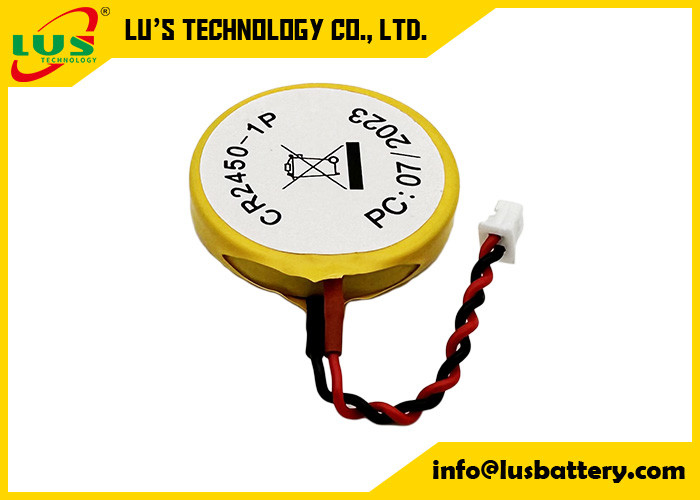 Lithium-Münzenbatterien CR2450 3v 600mah Lithium-Münzenzellenbatterie für elektronische Etiketten OEM-Service