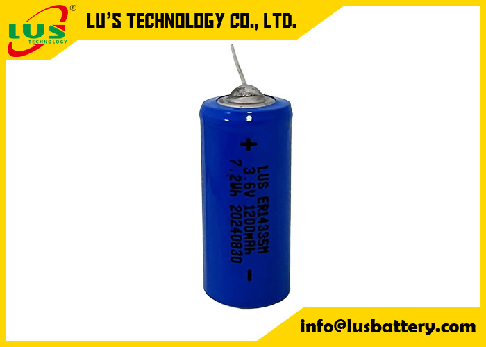 3.6V 2/3AA ER14335M Lithium Thionylchlorid Batterien mit individuellen Endgeräten