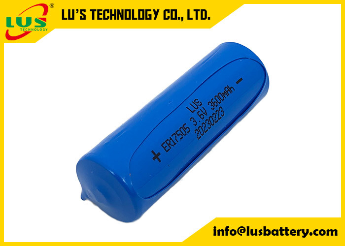 ER17500 3.6v 3600mAh primäre Lisocl2-Batterie 3.6v 3600mah PLC Lithiumbatteriepaket OEM