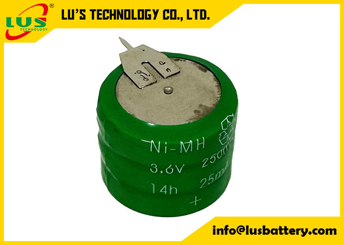 Knopfzelle (Wiederaufladbar) 250H NiMH 250 mAh 3.6V Ni-MH Wiederaufladbare Knopfzelle OEM