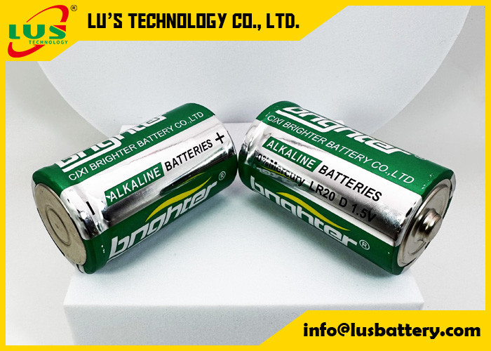Größe D Trockenzellbatterie 1,5 V Alkalische Batterie AM1 Alkalische Zelle LR20 Batterie 1,5 Volt