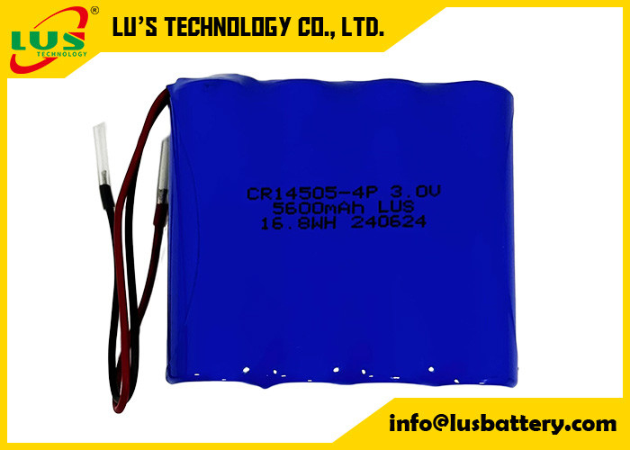 5600mah Lithium-Batterie Größe AA Primärbatterie CR14505 3,0 Volt Batterie Anpassung