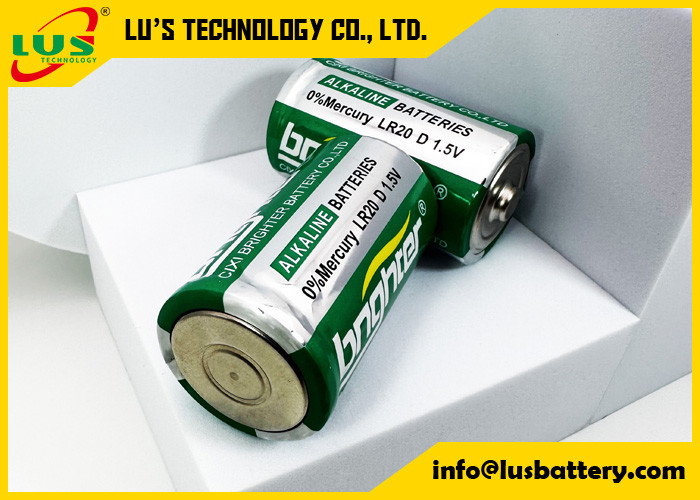 1.5VD alkalische LR20 Batterie 1,5 Volt Größe D Nicht wiederaufladbare Batterie LR20 D-Zelle