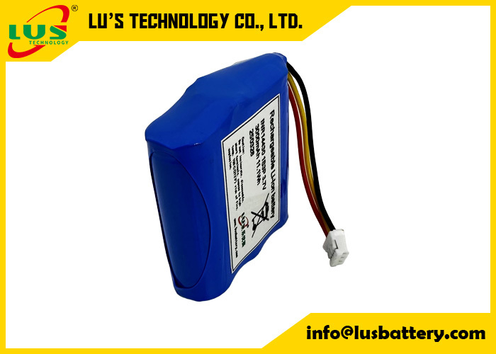 INR14430 3,7V 3000mAh Lithium-Ionen-Akku 1S3P wiederaufladbarer Li-Ion-Akkupack kundenspezifisch