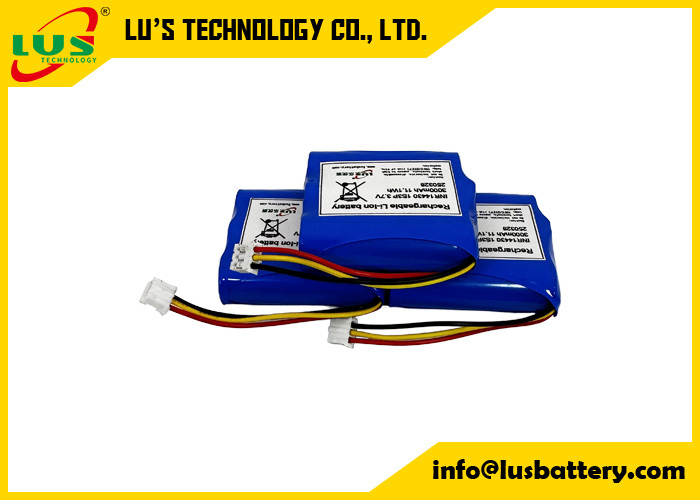 3,7V 3000mAh Akku 14430 1S3P Lithium-Ionen-Akkupack 3,6 Volt Akku OEM