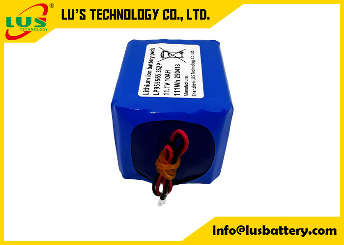 LP955565 Wiederaufladbare Batterie 11,1V 10AH Li-Po-Batterie 3S2P 955565 Polymerbatterie