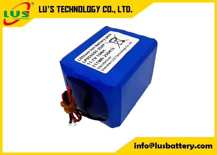LP955565 Wiederaufladbare Batterie 11,1V 10AH Li-Po-Batterie 3S2P 955565 Polymerbatterie
