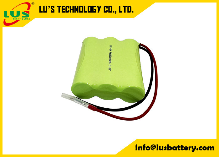 Größe AA Batterie 2500mah 3.6V nimh wiederaufladbare Batterie OEM nimh Batterie Fabrik