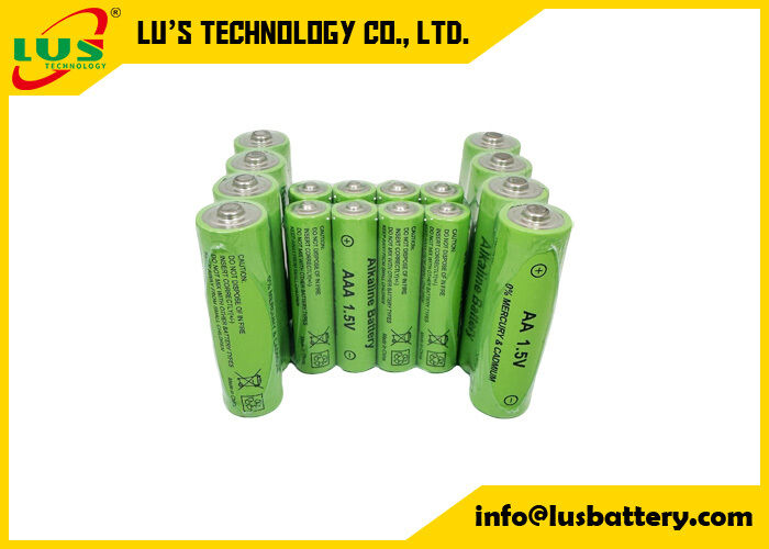 1,5V Haushaltsbatterie AA-Größe Trockenbatterie Alkaliprimärbatterie AA 1,5V Knopfzelle
