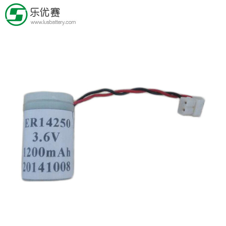 Lithium-Zylinder-Batterie RFID 1/2AA ER14250 3.6V 1200mah für das Gebrauchsmessen