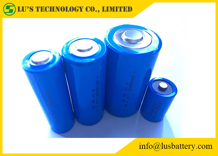 3.6V 3400mah Li Socl 2 Batterien der Lithium-Batterie-ER17500 A der Größen-Lisocl2
