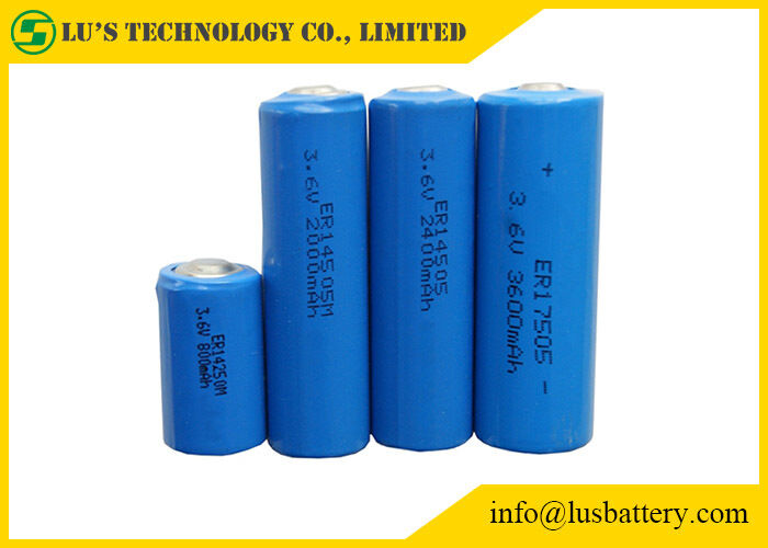 3.6V 1900mah ER17335 Speicher der Lithium-Thionylchlorid-Batterie-2/3A 30C