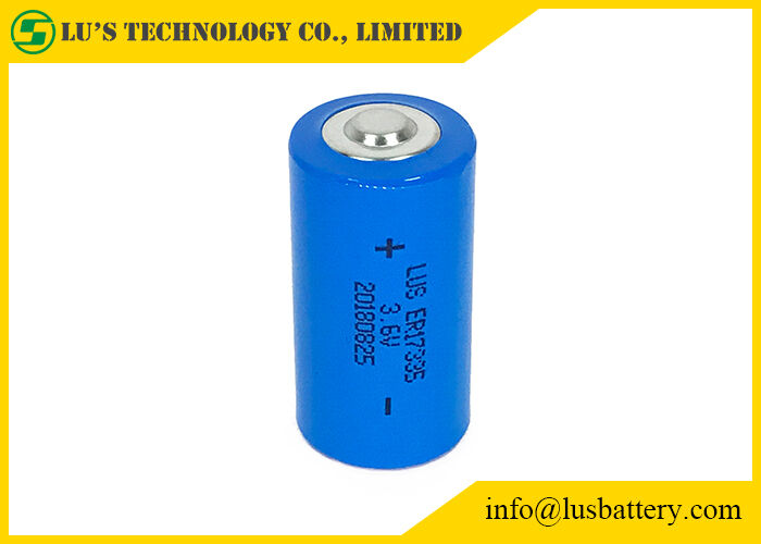 Gebrauchsmeßspeicher ER17335 1900mah 3.6V der lithium-Thionylchlorid-Zellen30c