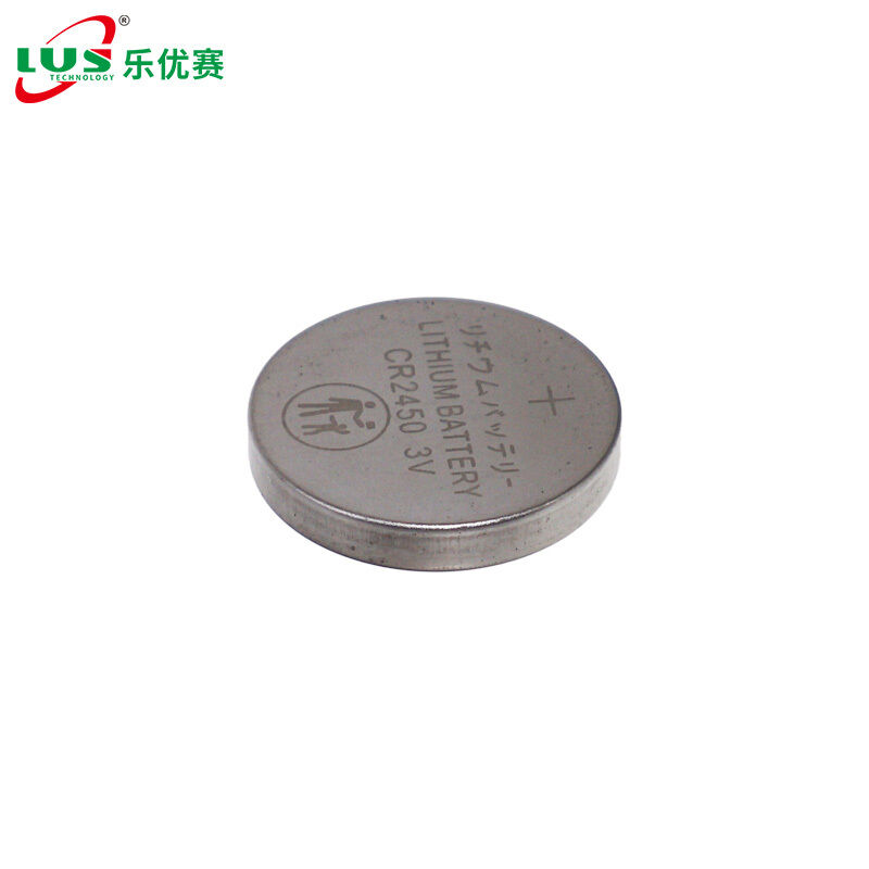 OEM non rechargeable lithium coin cell battery CR2450 3V 600mah li/mno2 button battery