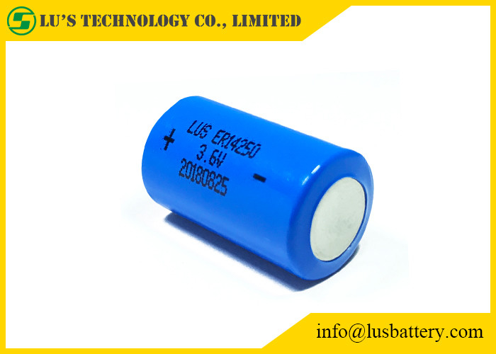 Lithium-Zylinder-Batterie RFID 1/2AA ER14250 3.6V 1200mah für das Gebrauchsmessen