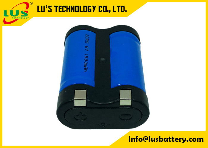 6,0 Volt der Lithium-Batterie-2CR5 3V 1500mah EL2CR5BP 6v DL245 Lithium-Kamera-Batterie-