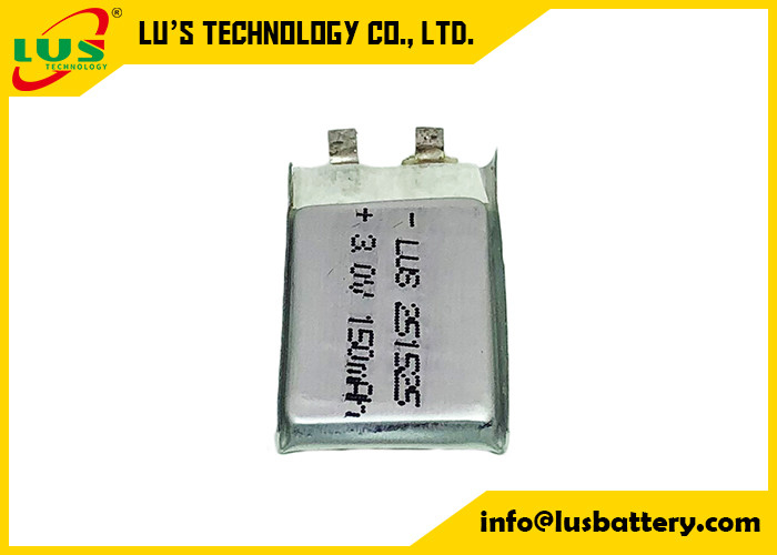 3v 150mah verengen ultra Batterie-Lithium Ion Battery For Digital Camera CP251525 Lis MnO2